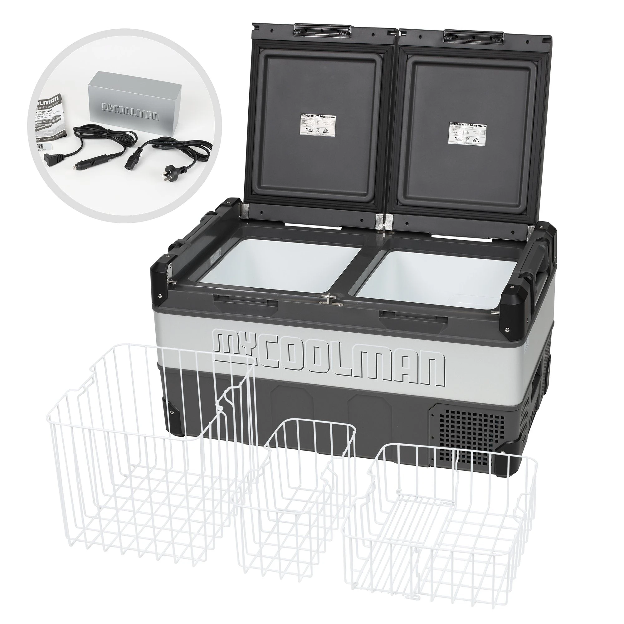 MyCoolman 85L Dual Zone Portable Fridge And Freezer 11 MyCoolman 85L Dual Zone Portable Fridge And Freezer - Image 9