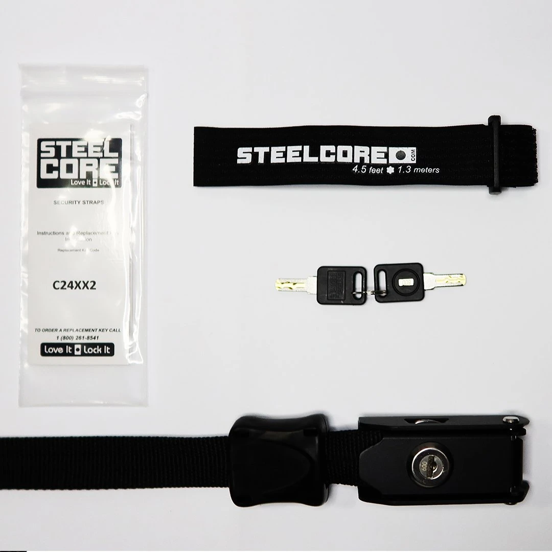 SteelCore Universal Security Strap Steel Cable Cut Resistant Webbing 8 SteelCore Universal Security Strap Steel Cable Cut Resistant Webbing - Image 6
