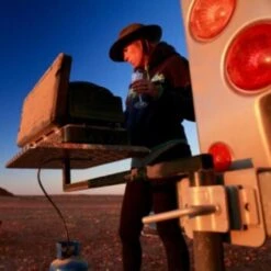 BBQARM Kit Black 850mm Arm Silver Regular Size Tray For Weber Baby Q Or Similar -Dometic Shop BBQARM Kit for Caravan Or Trailer 850mm Arm Regular BBQARM 1628495784