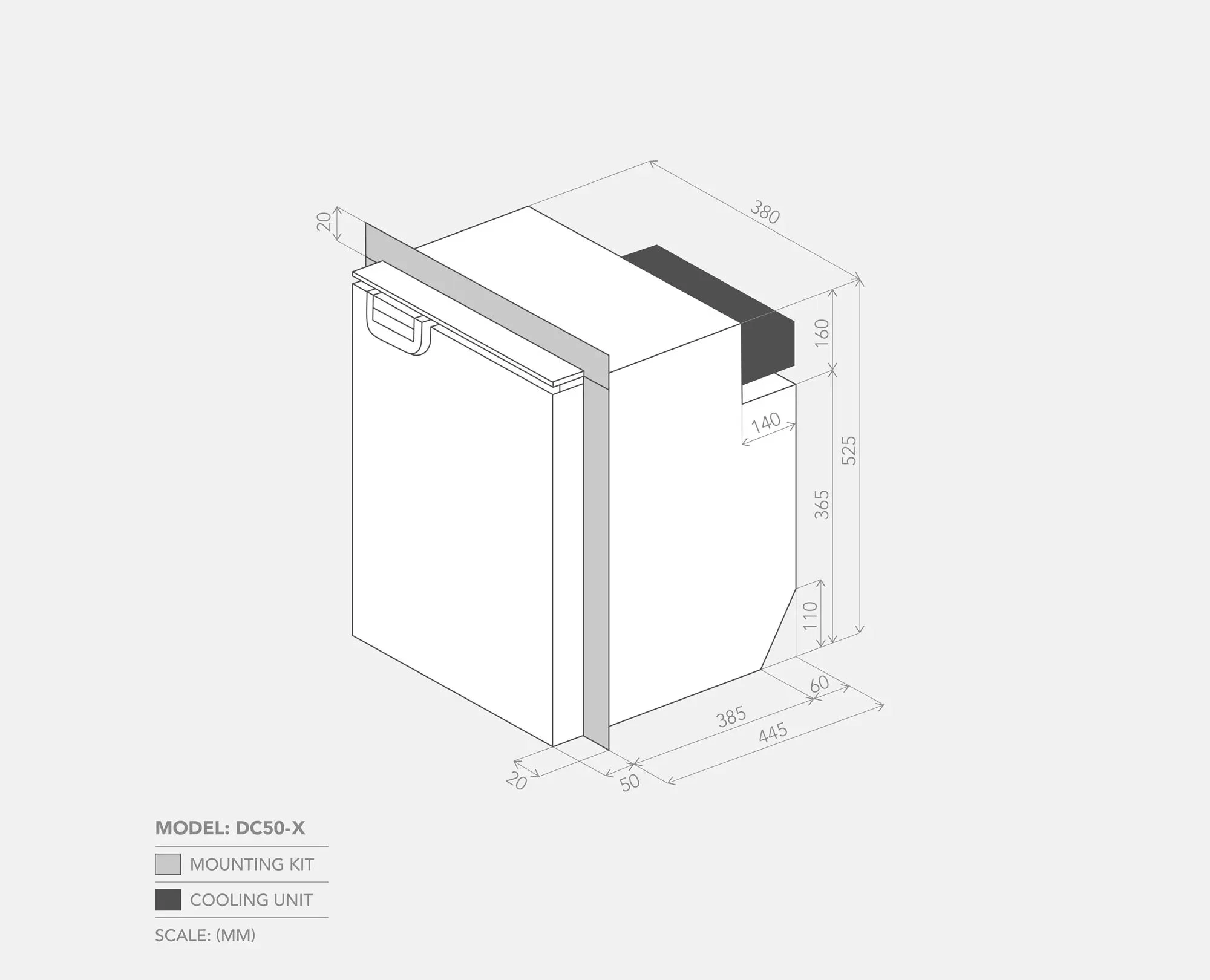 BUSHMAN DC50-X Upright 12volt Compressor Fridge 9 BUSHMAN DC50-X Upright 12volt Compressor Fridge - Image 7
