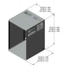 BUSHMAN DC65-X Aluminum Fridge Box For Freestanding Mounting Of Fridge