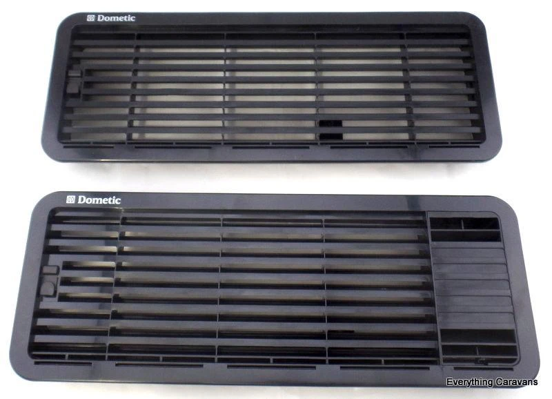 Black Complete Vent Set For 3 Way Fridge Dometic Caravan Fridge Under 90 Litres 3 Black Complete Vent Set For 3 Way Fridge Dometic Caravan Fridge Under 90 Litres