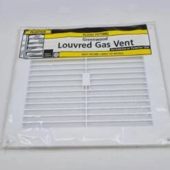 Caravan GAS LOUVERED VENT PLASTIC (275MM Wide X 250MM High)