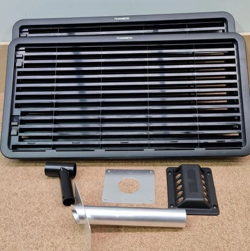 Complete Black Vent Set For 3 Way Fridge Dometic Caravan Fridge Above 90 Litres 4 Complete Black Vent Set For 3 Way Fridge Dometic Caravan Fridge Above 90 Litres - Image 2