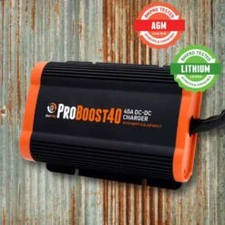 BMPro PROBOOST 40 DC–DC 12volt Charger With Solar Input