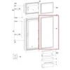 Dometic Fridge Door Gasket Suits Models RMD-RMDX