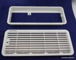 Dometic Lower White Fridge Vent Kit For Electrolux Dometic 3 Way Caravan Fridge