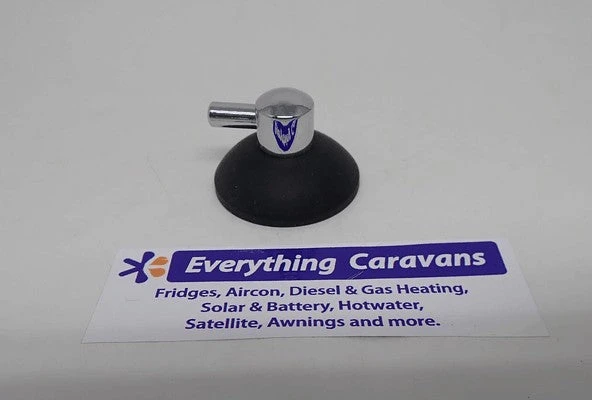 Knob For Dometic Smev BLACK CHROME 105311893 3 Knob For Dometic Smev BLACK CHROME 105311893