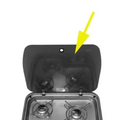 Lid Glass 3 To Suit 3 Burner Cramer And Dometic EK2000