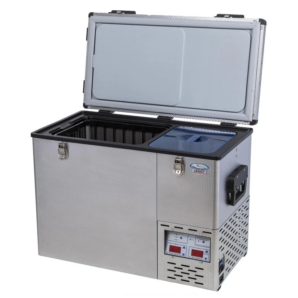National Luna 50 Litre LEGACY Stainless Steel Fridge And Freezer - Dual Zone 4 National Luna 50 Litre LEGACY Stainless Steel Fridge And Freezer - Dual Zone - Image 2