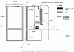 Nova Kool RFU6209 DC 151 Litre Upright Fridge Freezer 8 Nova Kool RFU6209 DC 151 Litre Upright Fridge Freezer -Dometic Shop Nova Kool RFU6200 DC 170 litre Upright Fridge Freezer NovaKool 1600857077