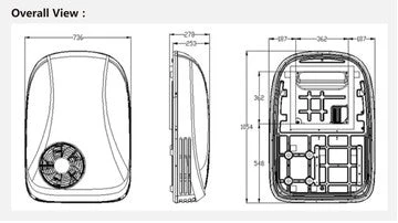 Polar-Con Super Quiet 2.5Kw WiFi Enabled Rooftop Air Conditioner 9 Polar-Con Super Quiet 2.5Kw WiFi Enabled Rooftop Air Conditioner - Image 7
