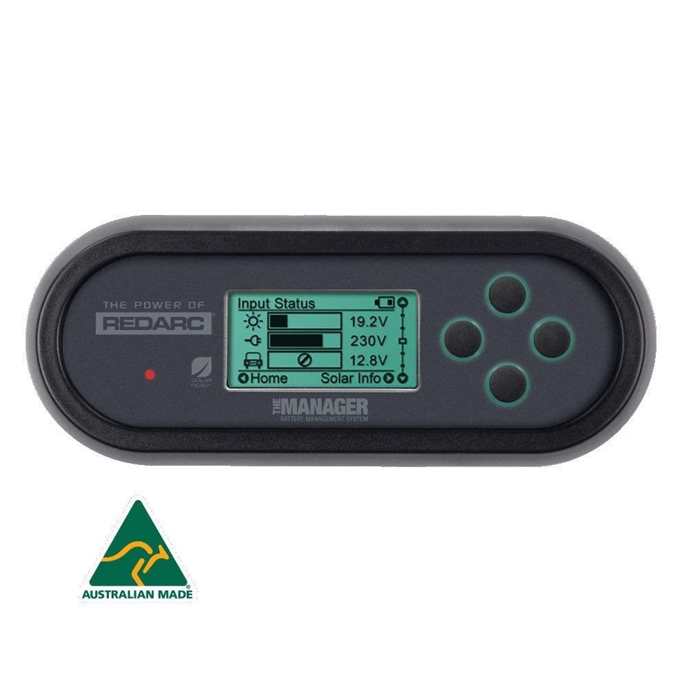 REDARC The Manager Remote Monitor - Display Unit 3 REDARC The Manager Remote Monitor - Display Unit