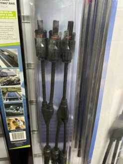 Solar  Y-Lead - 2 Sockets To 1 Plug-2 Plugs To 1 Socket