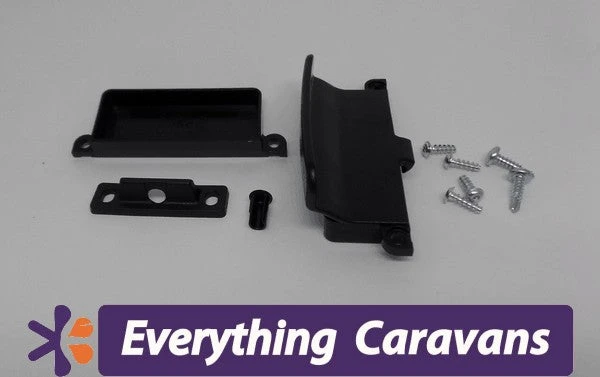 Thetford Main Fridge Door Latch Black - Genuine Thetford Part 3 Thetford Main Fridge Door Latch Black - Genuine Thetford Part