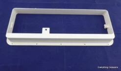Dometic Lower Vent Frame Only - White For 3 Way Fridges - RS1650L -Dometic Shop Vent Dometic FRAME LOWER Dometic 1600855136